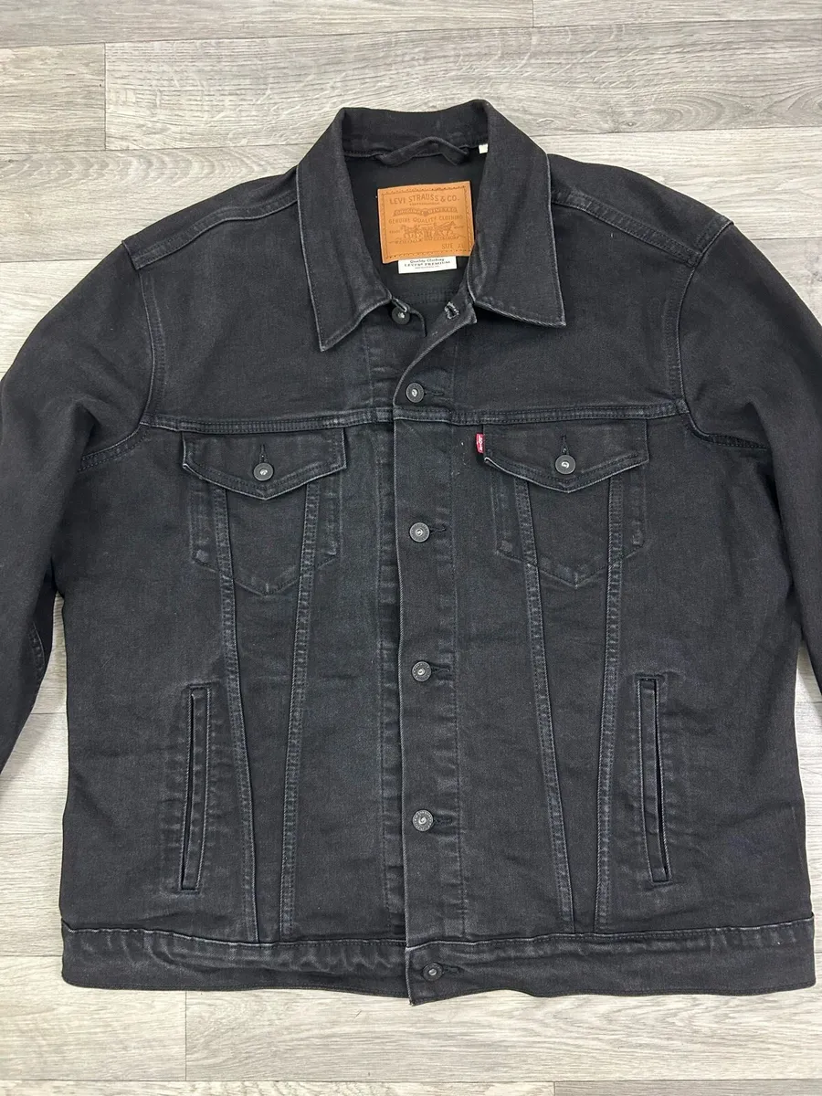 Levis Denim Trucker Jacket Mens L/XL - Image 2