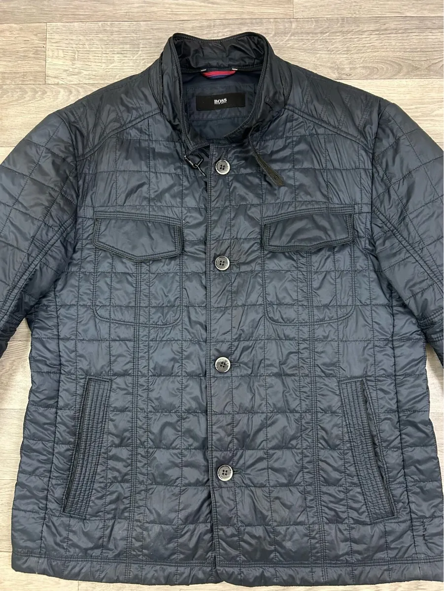 Hugo Boss Quilted Jacket Mens Large - Image 2