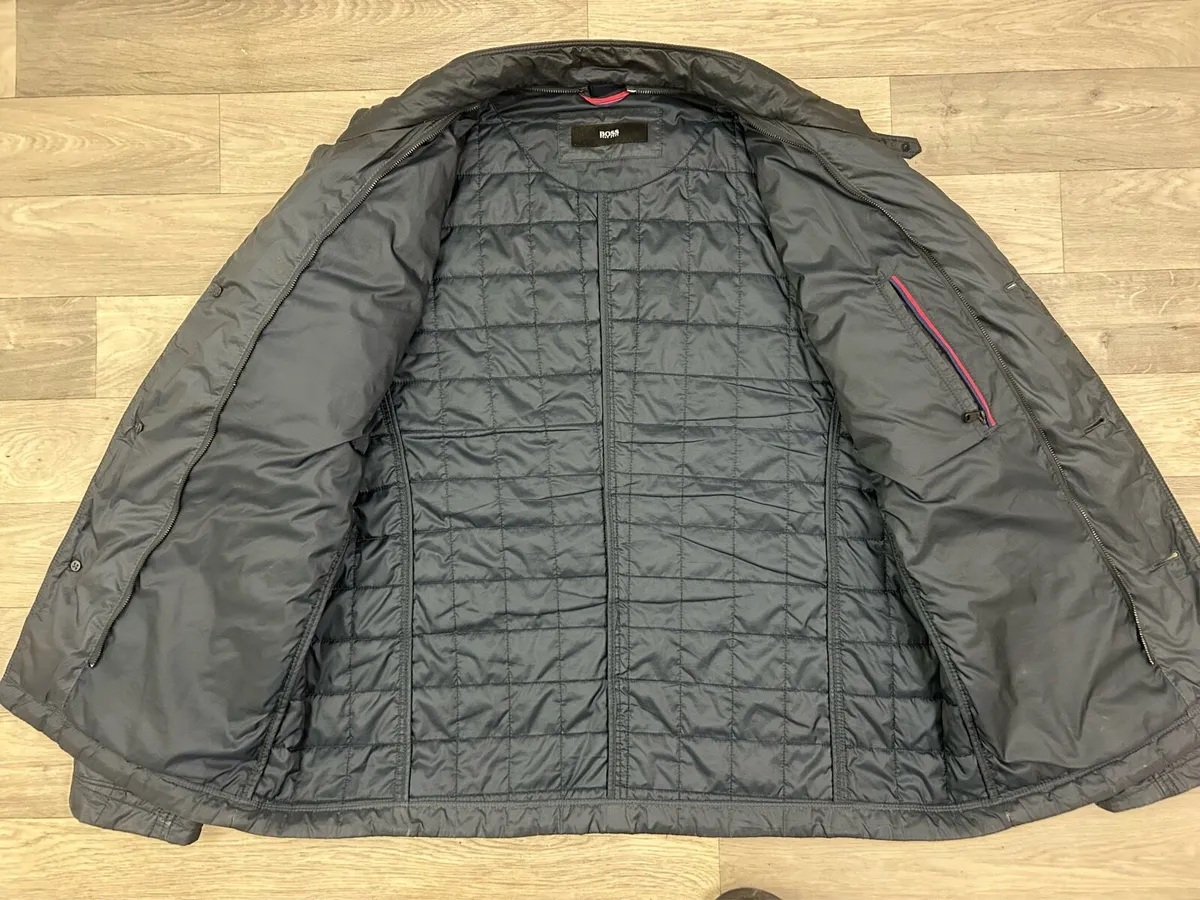 Hugo Boss Quilted Jacket Mens Large - Image 4