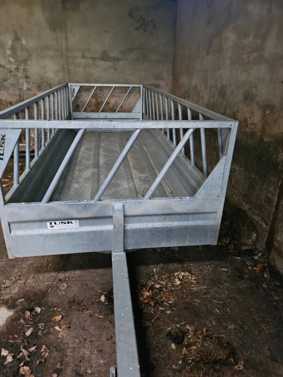 TUSK Feed Trailer - **As New** - Image 1