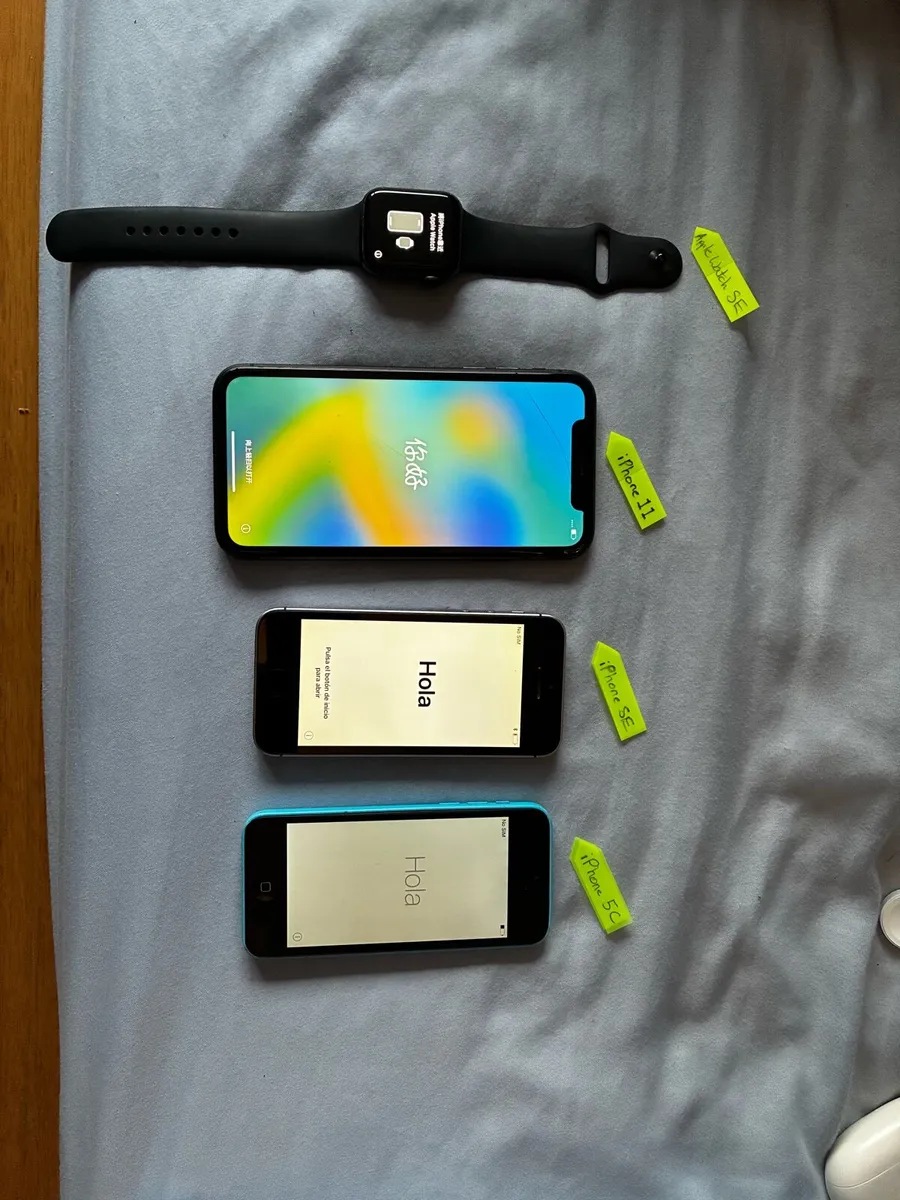 Collection of IPhones and Apple Watch - Image 4