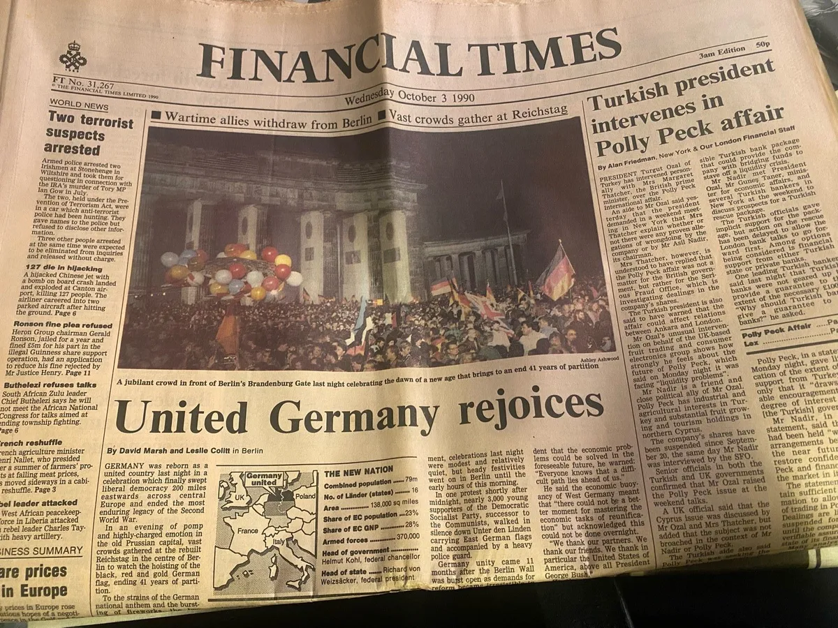 Original Newspapers of Historic Events - Image 3