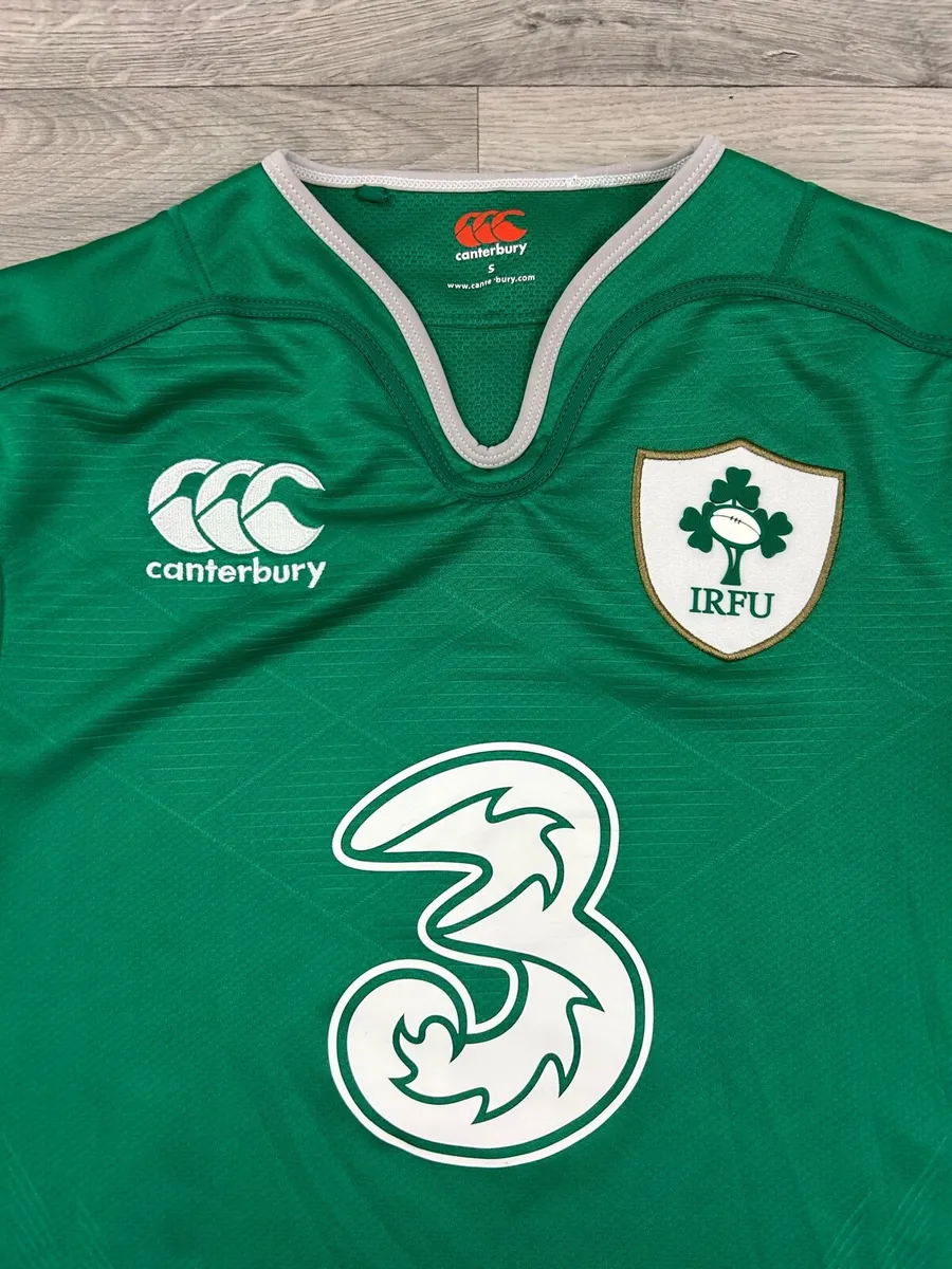 Canterbury Ireland Rugby Jersey Shirt Mens Small - Image 3