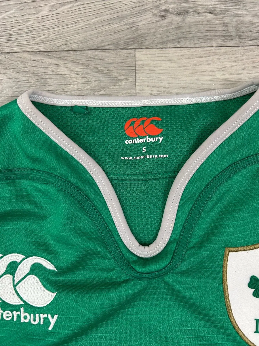 Canterbury Ireland Rugby Jersey Shirt Mens Small - Image 4