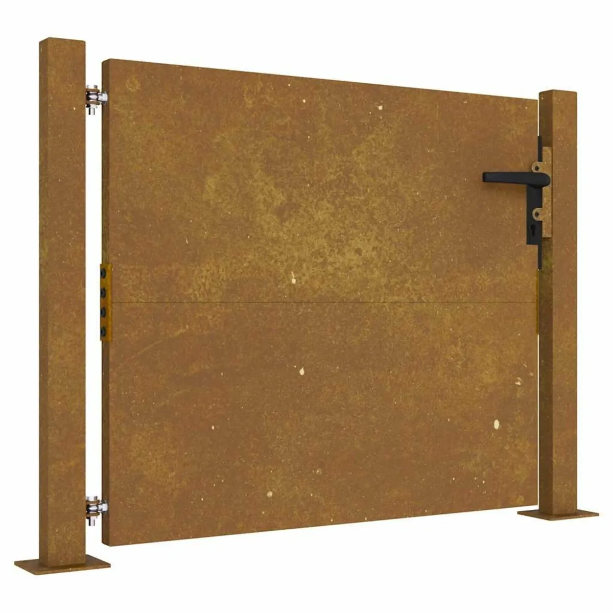 Garden Gate 100x75 cm Corten Steel - Image 1