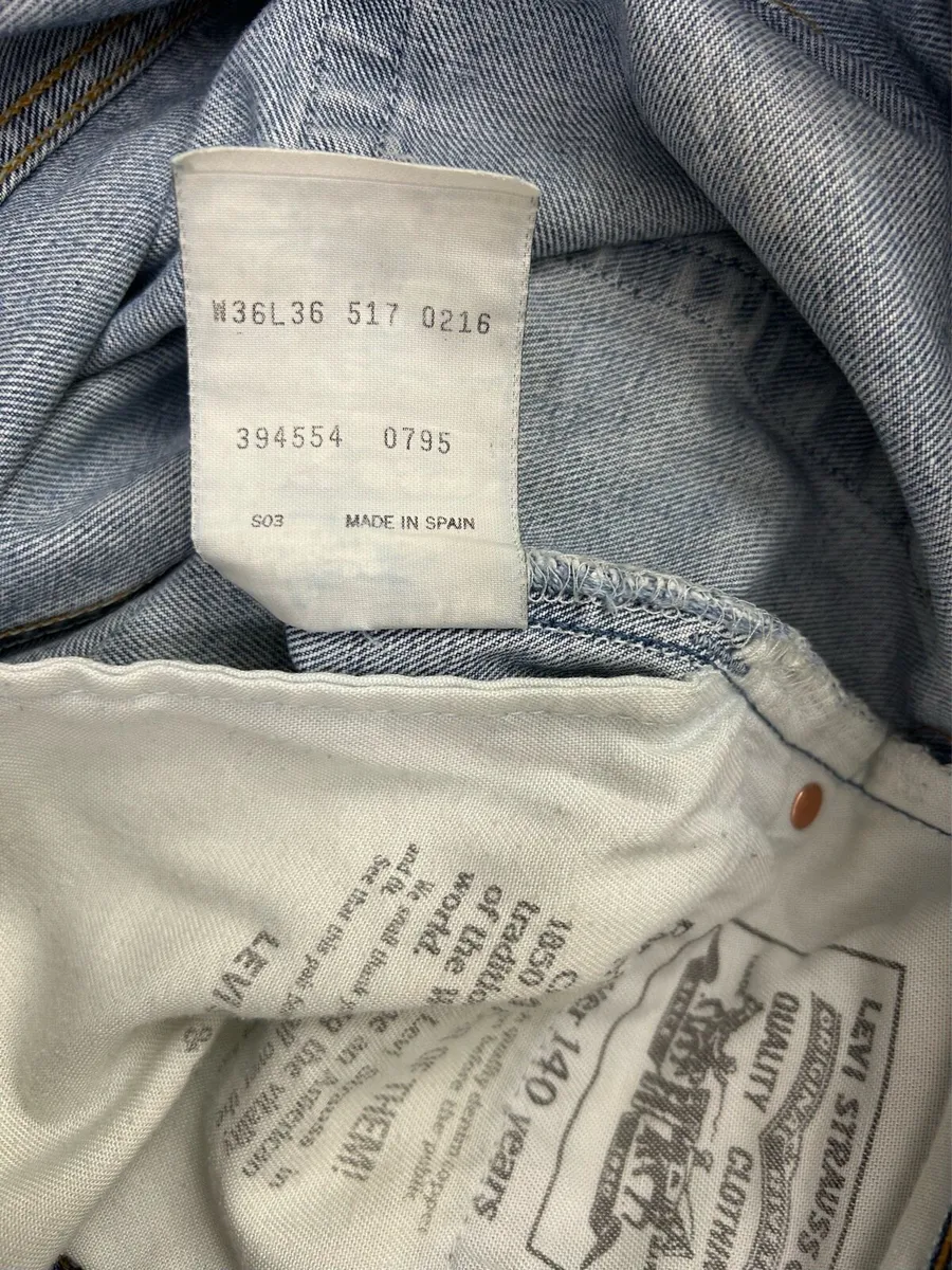 Vintage 90s 1995 Levis 517 Regular Fit Jeans - Image 4