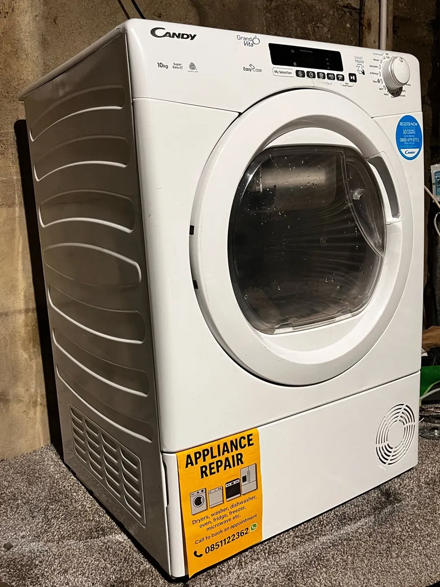 Candy Grand Vita 10kg Condenser Dryer - Image 1