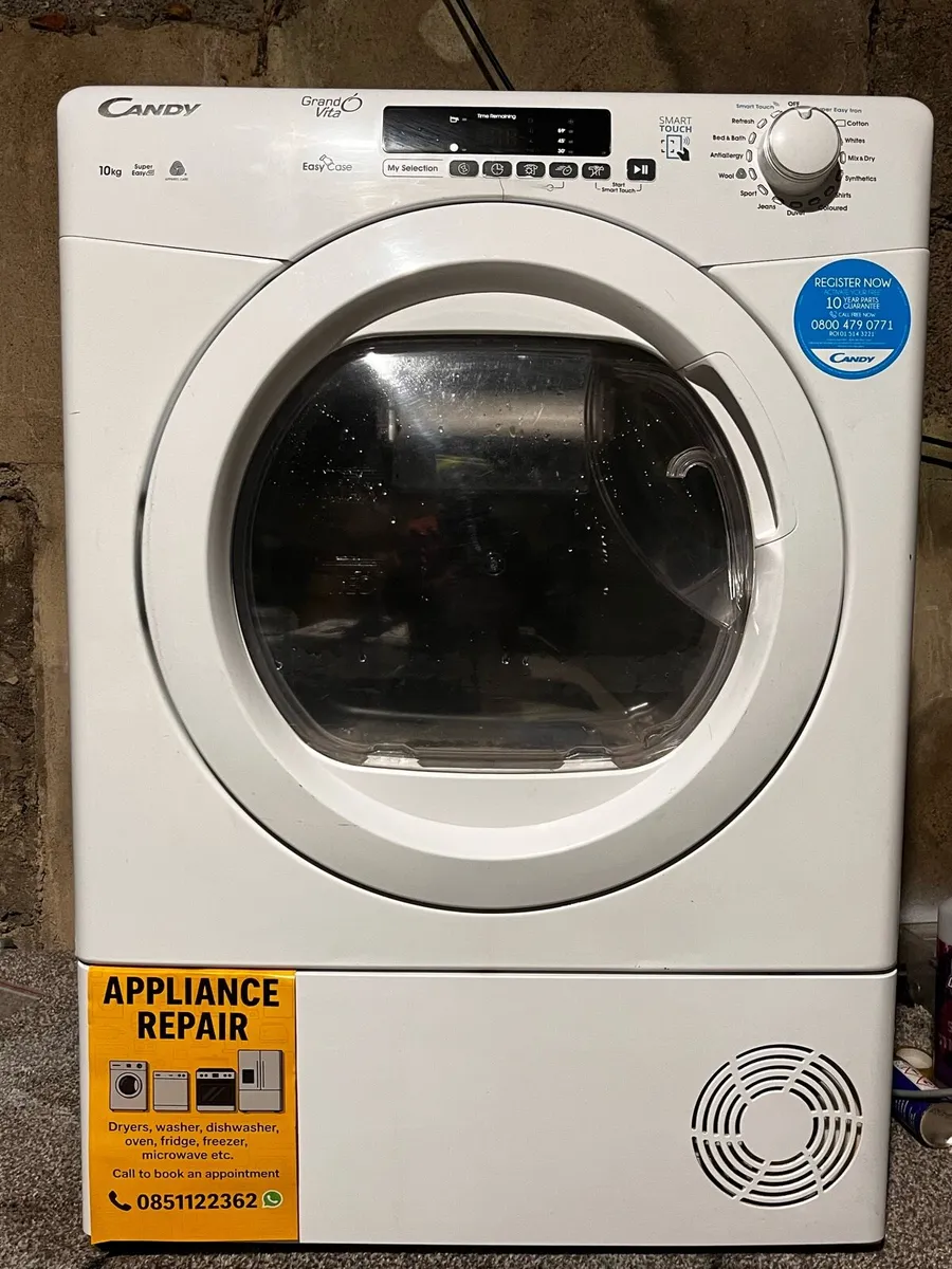 Candy Grand Vita 10kg Condenser Dryer - Image 2