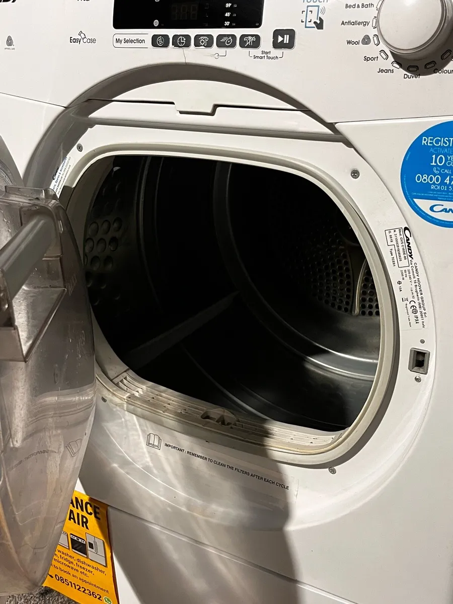 Candy Grand Vita 10kg Condenser Dryer - Image 3