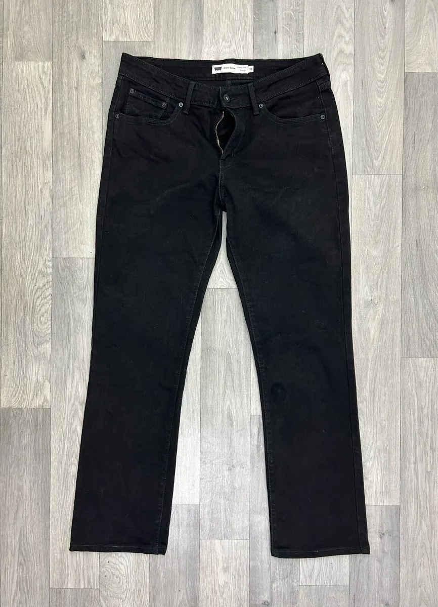 Levis Demi Curve Classic Rise Straight Leg Jeans - Image 1