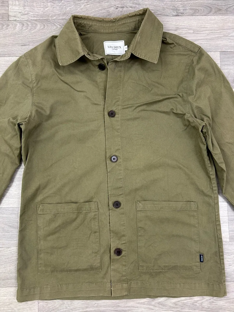 Les Deux Copenhague Overshirt Jacket Mens Medium - Image 2