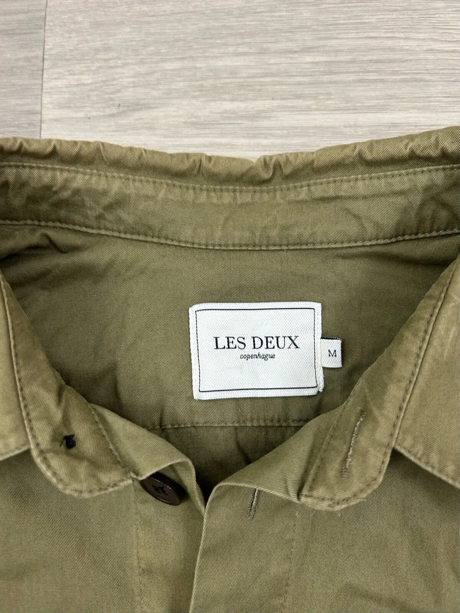 Les Deux Copenhague Overshirt Jacket Mens Medium - Image 4