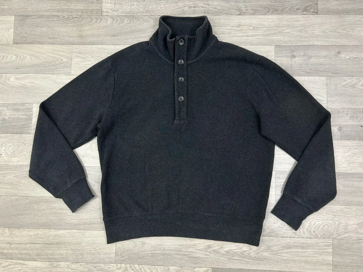 Gant Cotton Half Zip Jumper Mens Large - Image 1