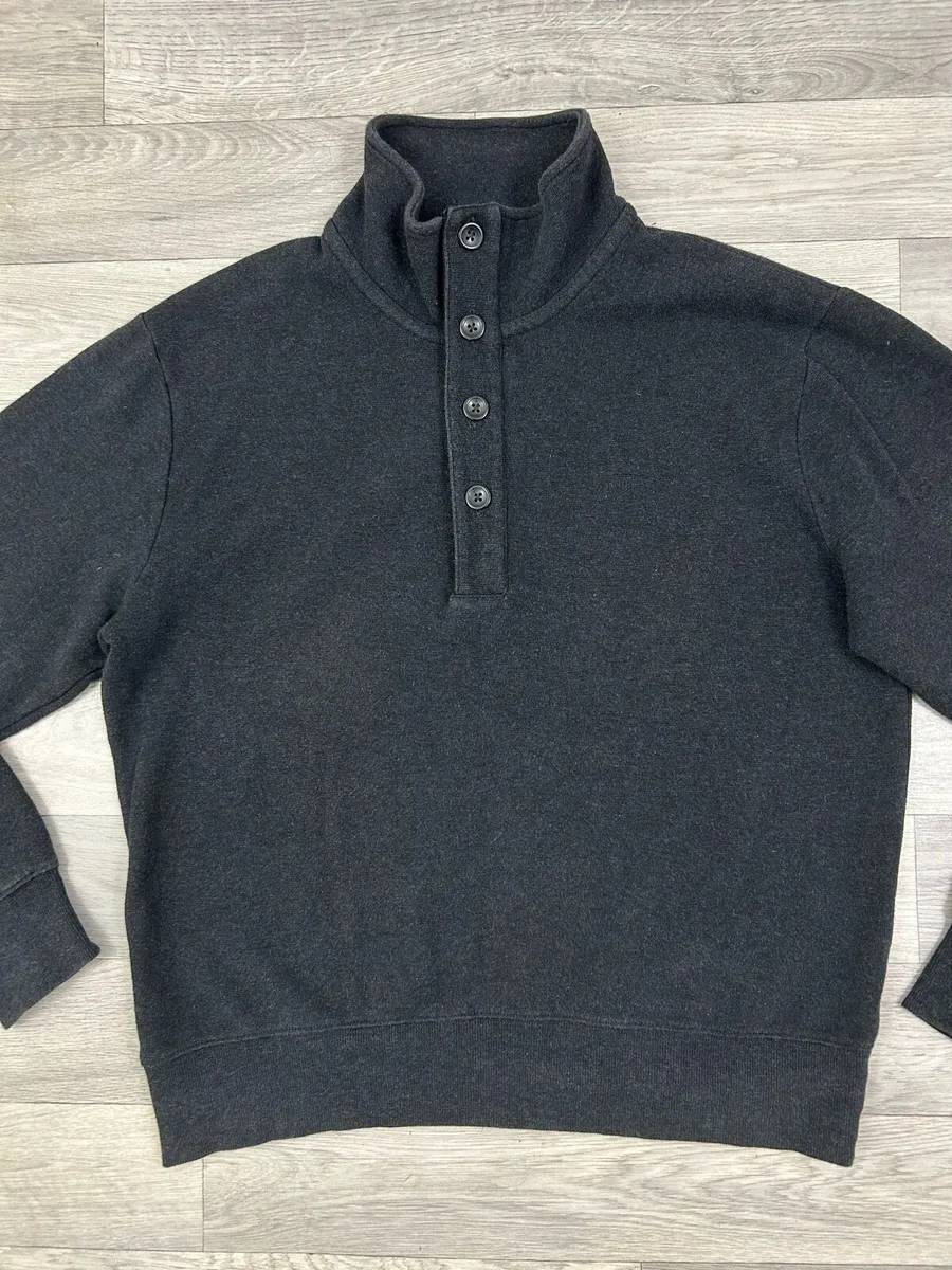 Gant Cotton Half Zip Jumper Mens Large - Image 2