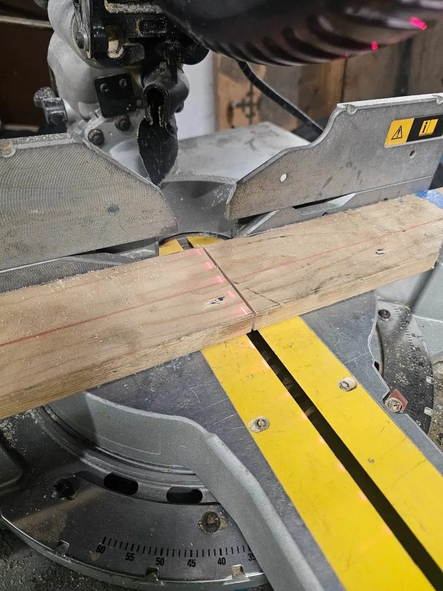 Dewalt chopsaw 12" €550 - Image 2