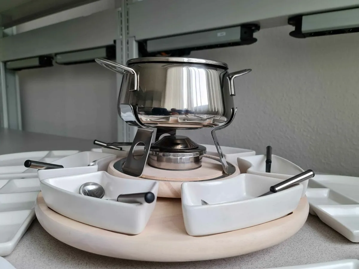 Fondue set for six persons - Image 2