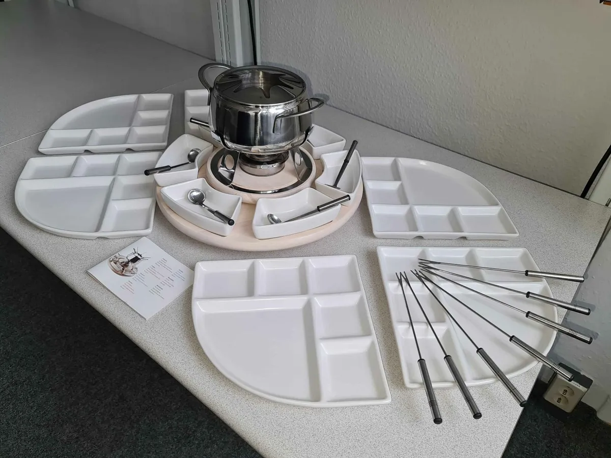 Fondue set for six persons - Image 4