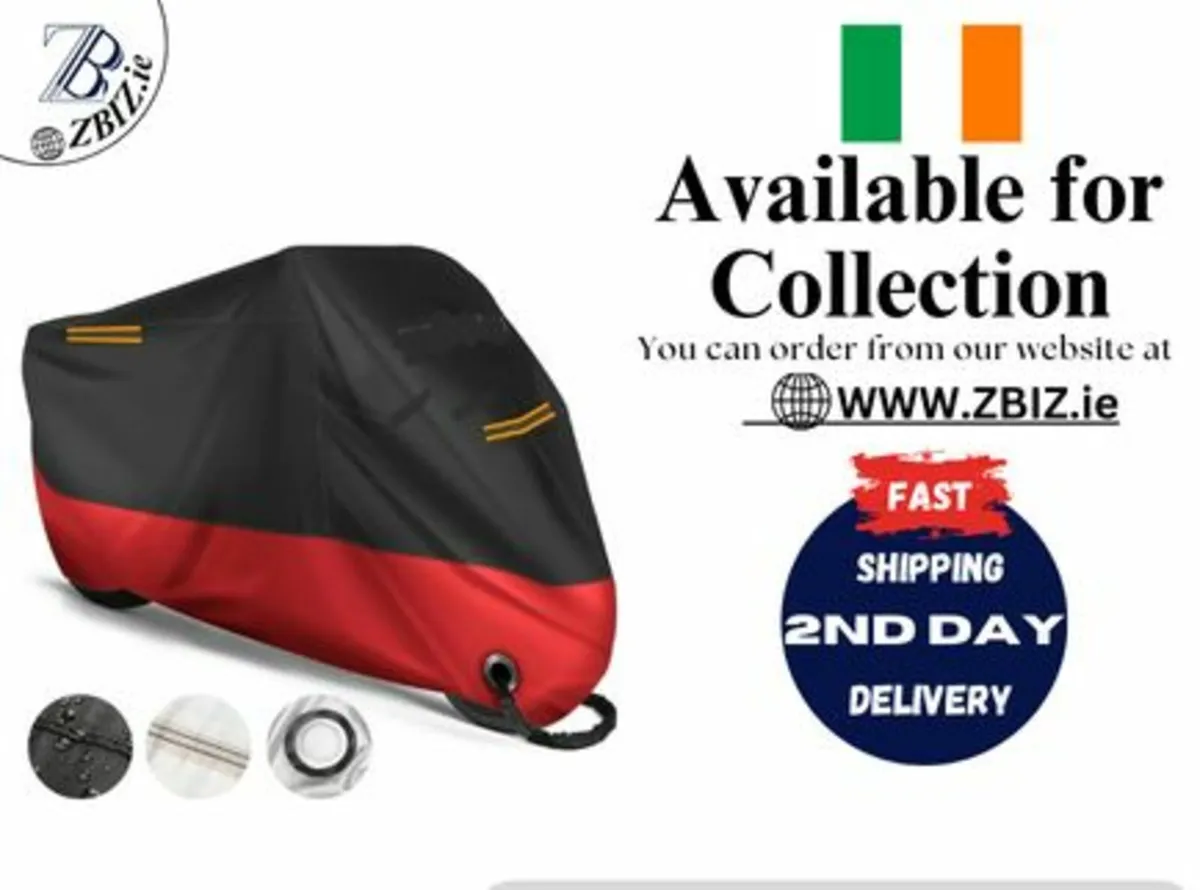 Motorcycle Cover 210D Waterproof Motorbike Cover - Image 1