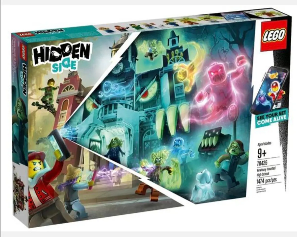 2019 Lego 70425 Hidden Side: Newbury Haunted High - Image 1