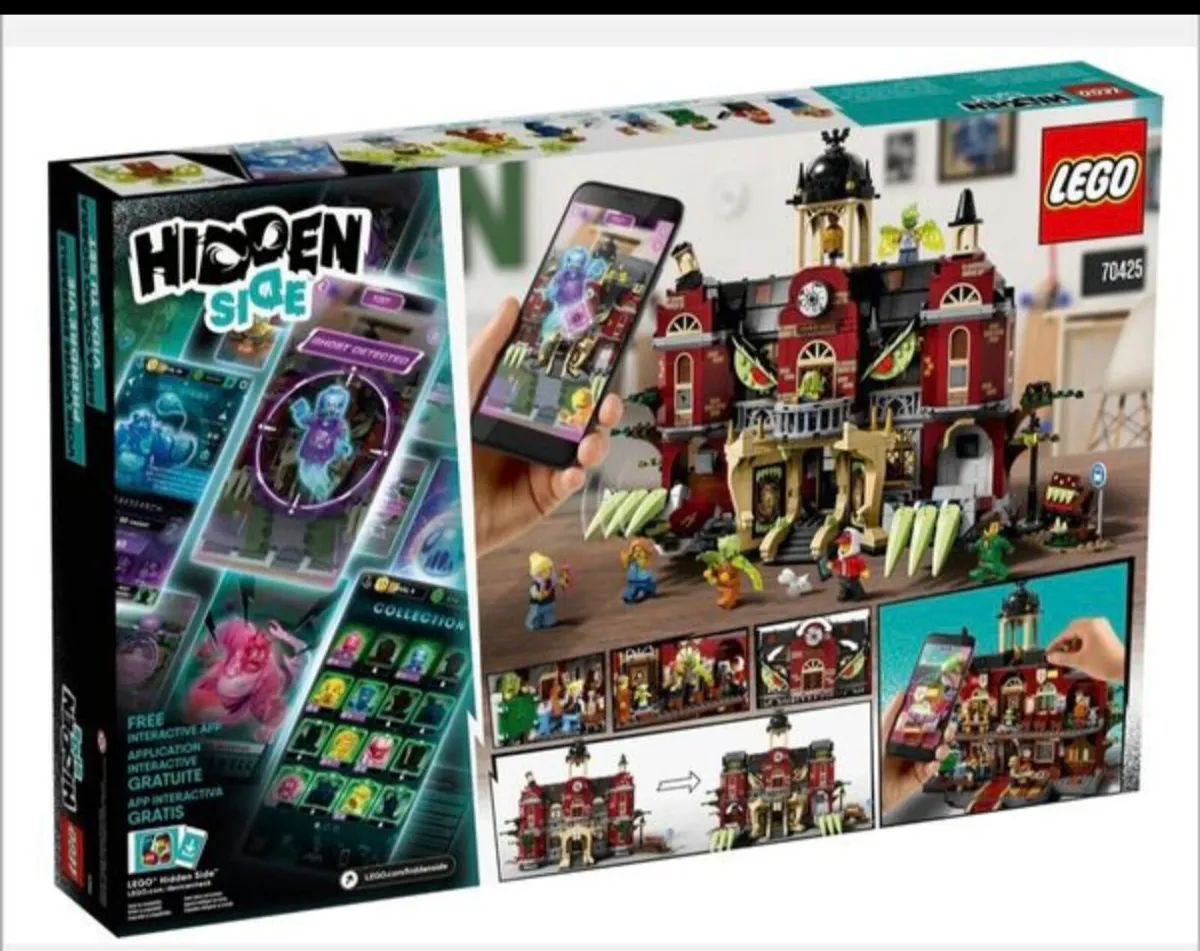 2019 Lego 70425 Hidden Side: Newbury Haunted High - Image 2