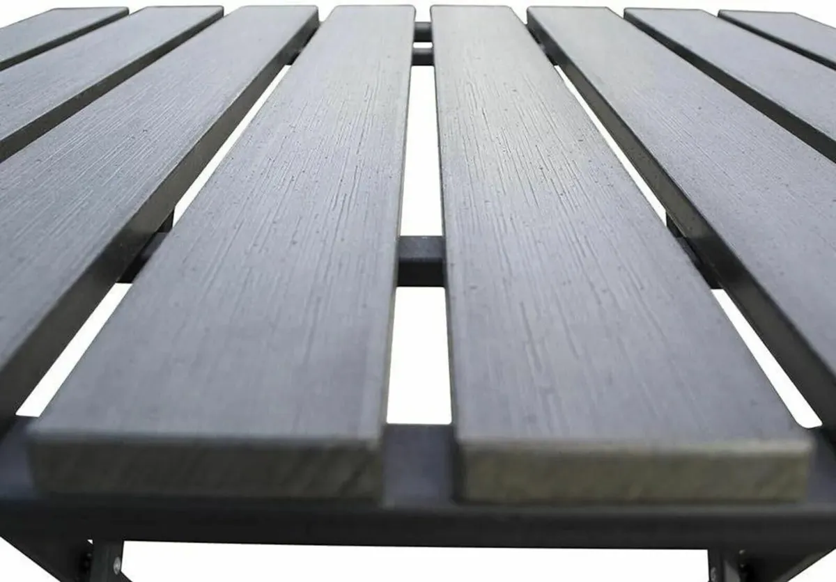 Table and Chair Foldable Outdoor Bistro Set - Image 4