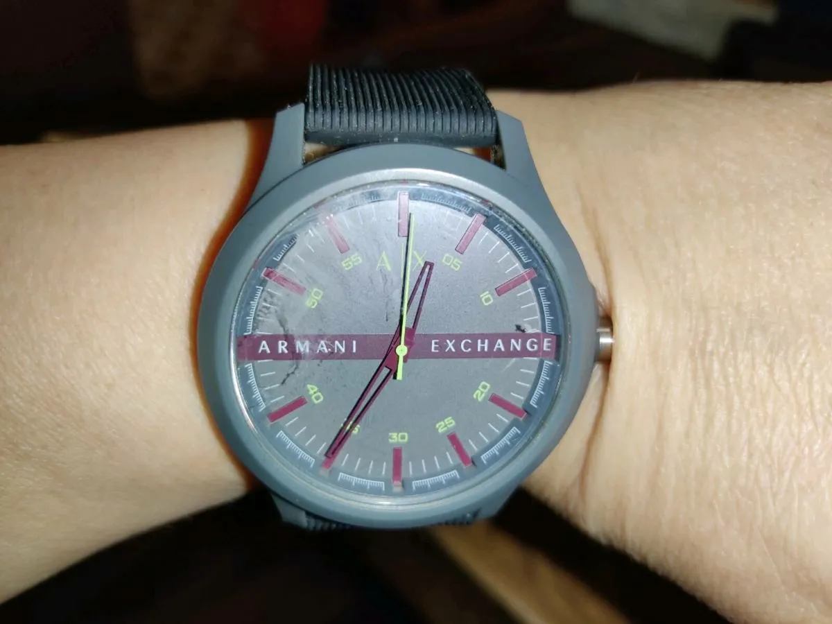 ARMANI EXCHANGE, Desigber Huge Unisex New Watch ! - Image 2