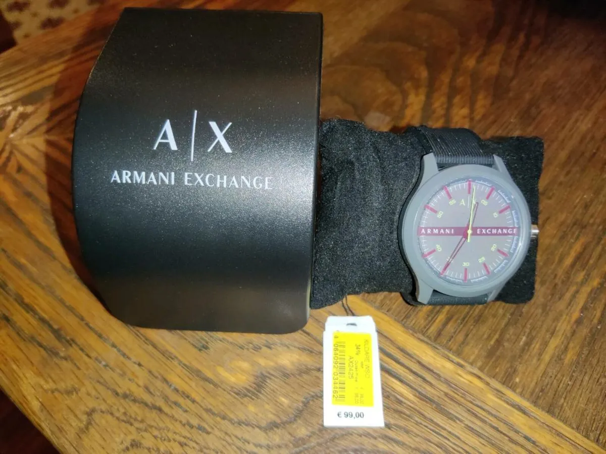ARMANI EXCHANGE, Desigber Huge Unisex New Watch ! - Image 1