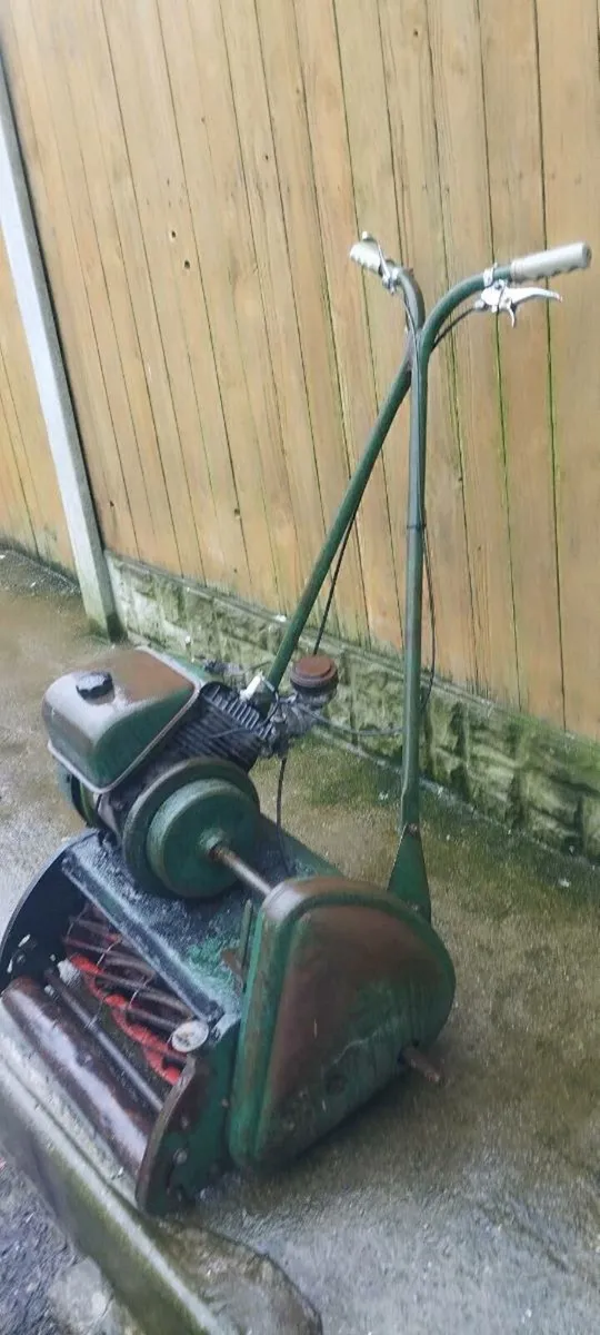 100 years Old vintage lawnmower for sale - Image 2
