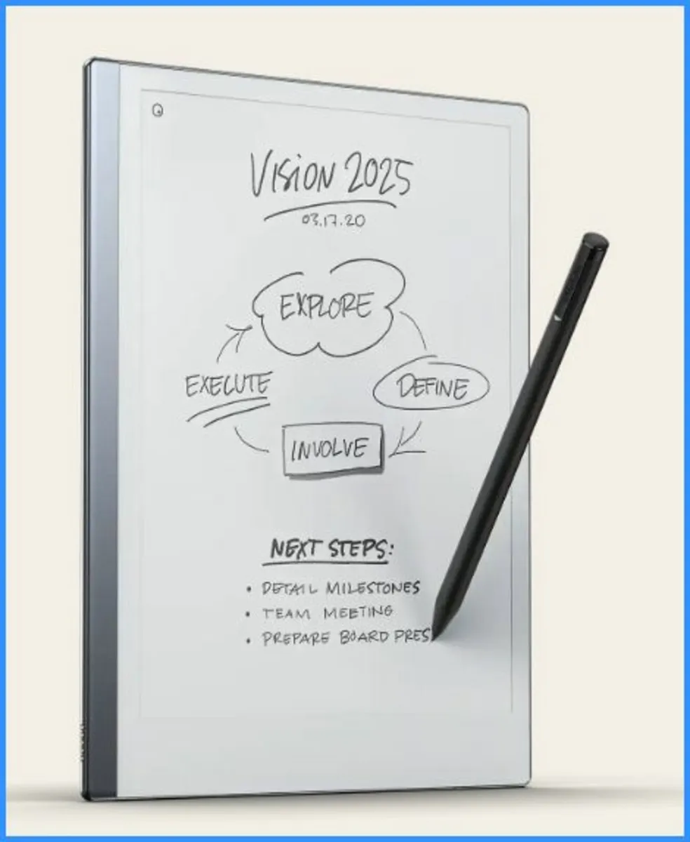 Remarkable 2 paperless  w/pen/ keyboard/cover - Image 1