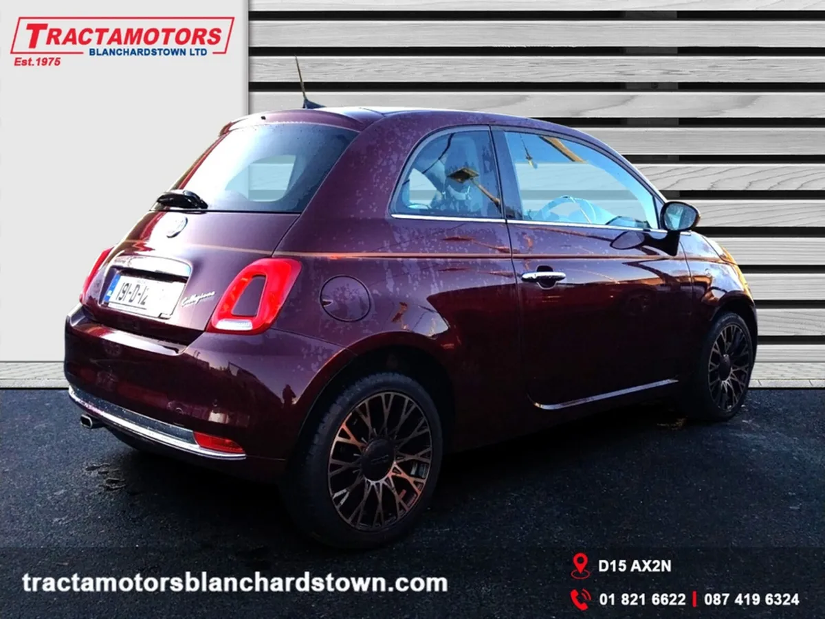 Fiat 500 1.2 69BHP COLLEZIONE FALL EDITION - Image 3