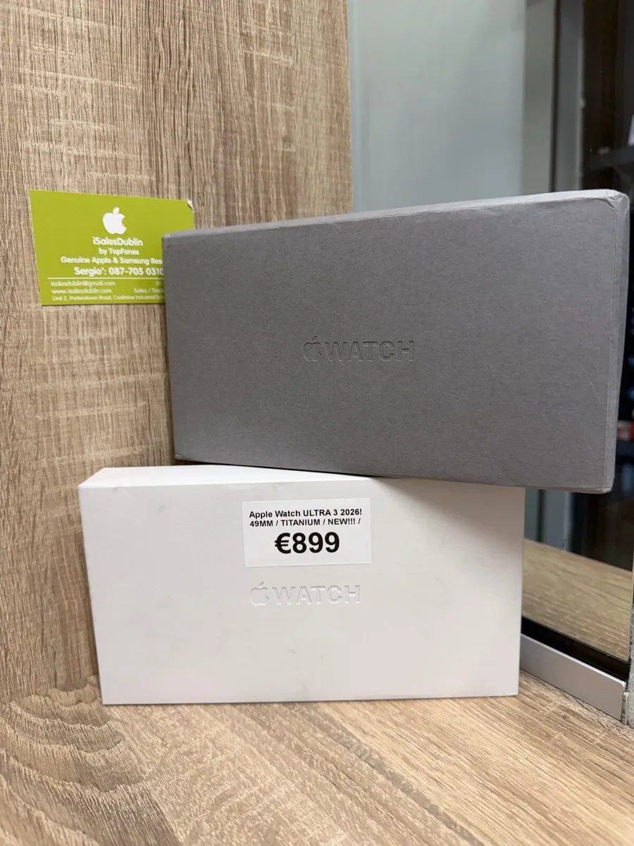 Apple Watch Ultra 3 New! Black and Natural - Image 1