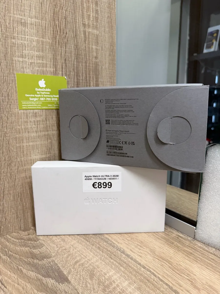 Apple Watch Ultra 3 New! Black and Natural - Image 2