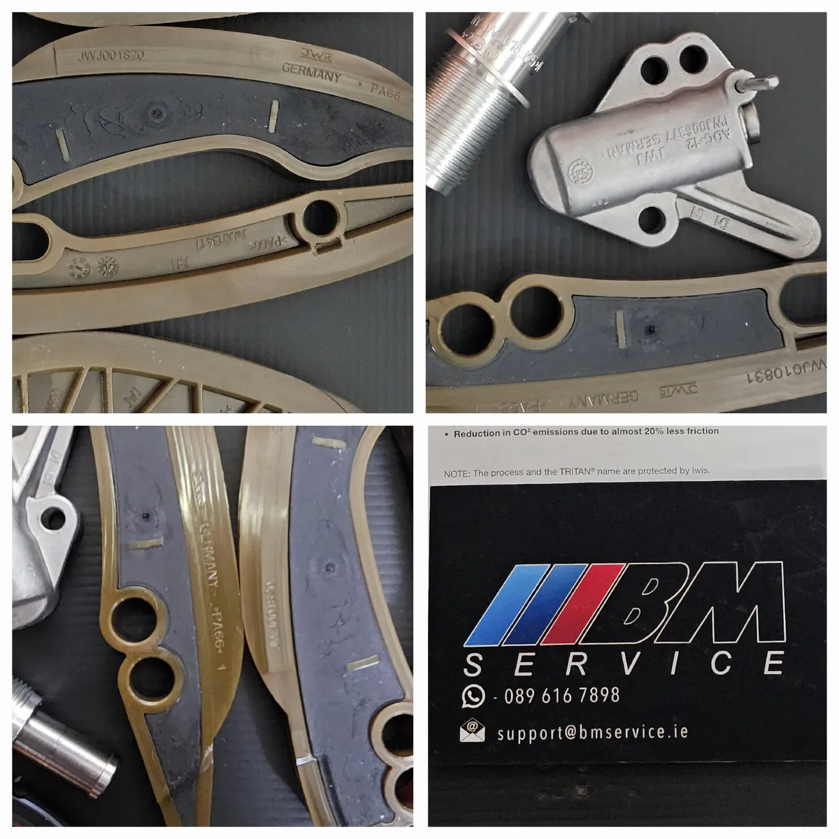 BMW N47 OE IWIS TIMING CHAIN KIT NEW - Image 2