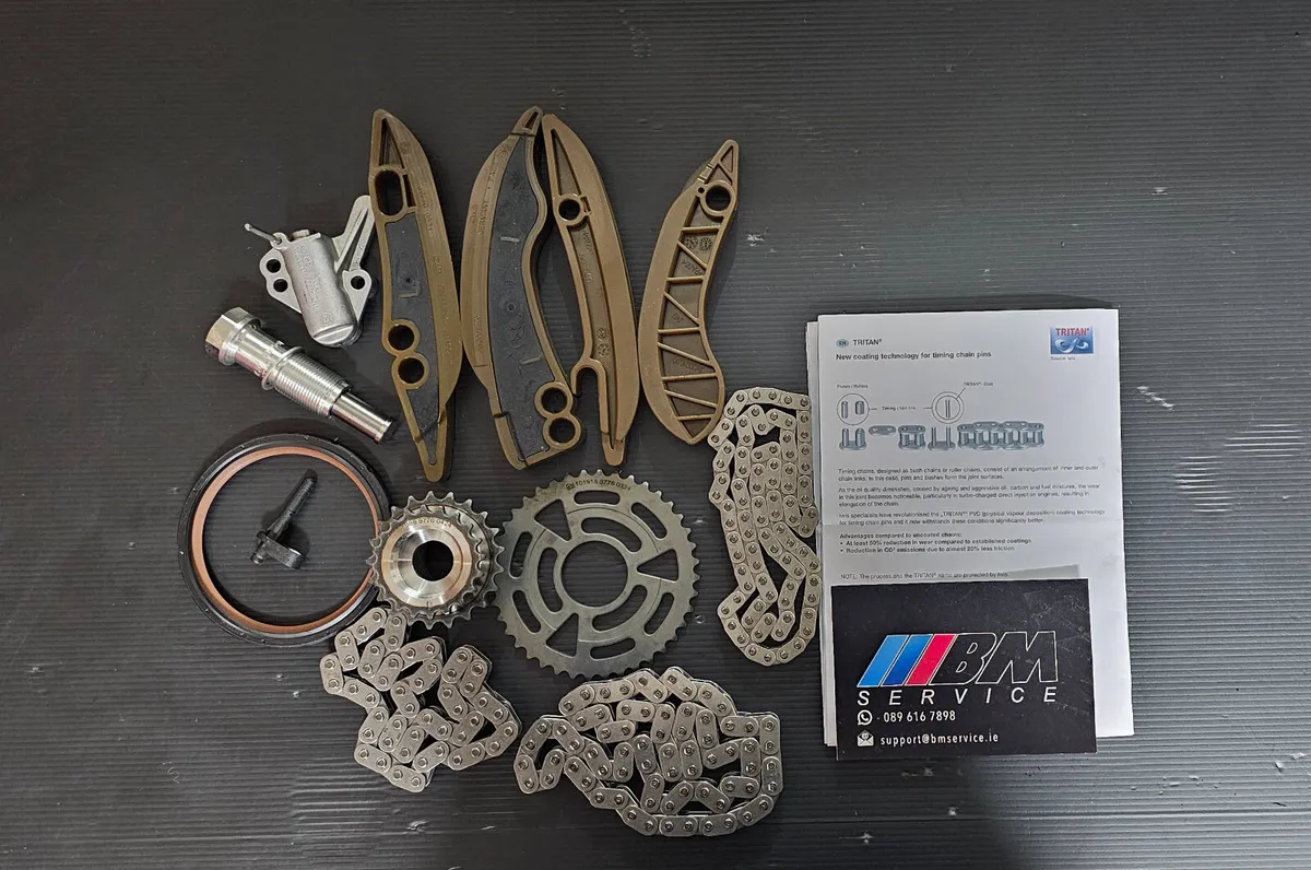 BMW N47 OE IWIS TIMING CHAIN KIT NEW - Image 1