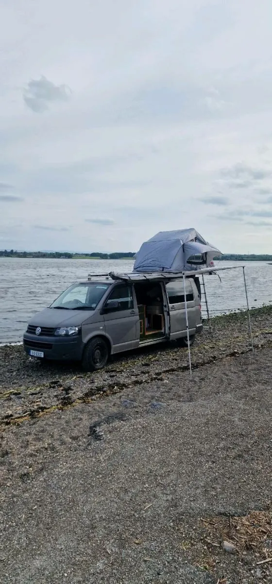 VW T5 camper and roof tent for sale - Image 1