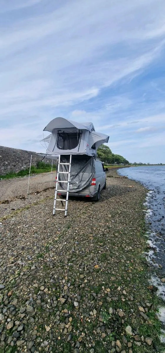 VW T5 camper and roof tent for sale - Image 2