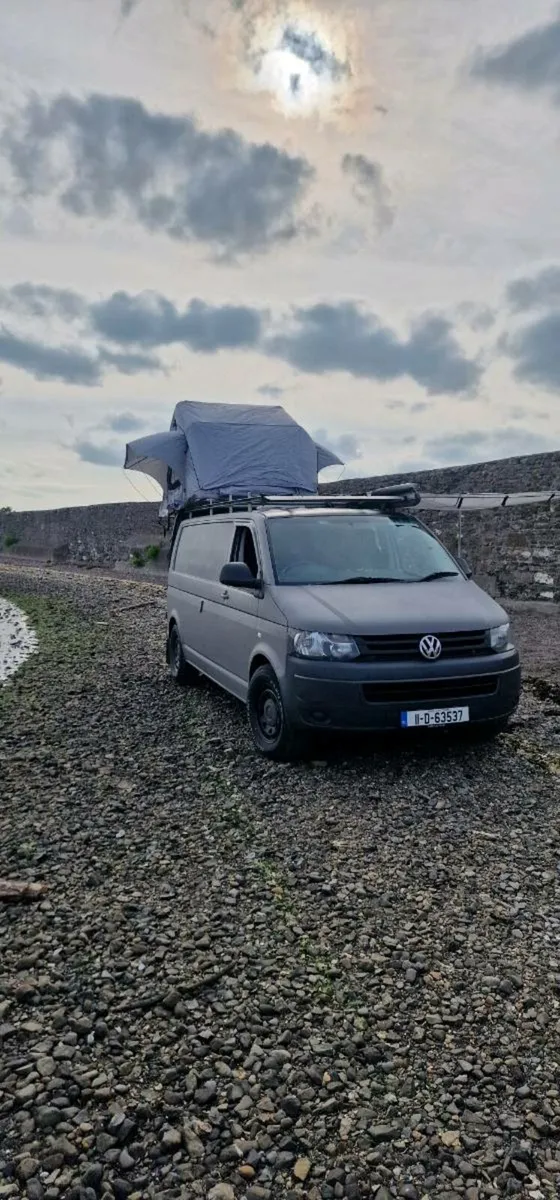 VW T5 camper and roof tent for sale - Image 3