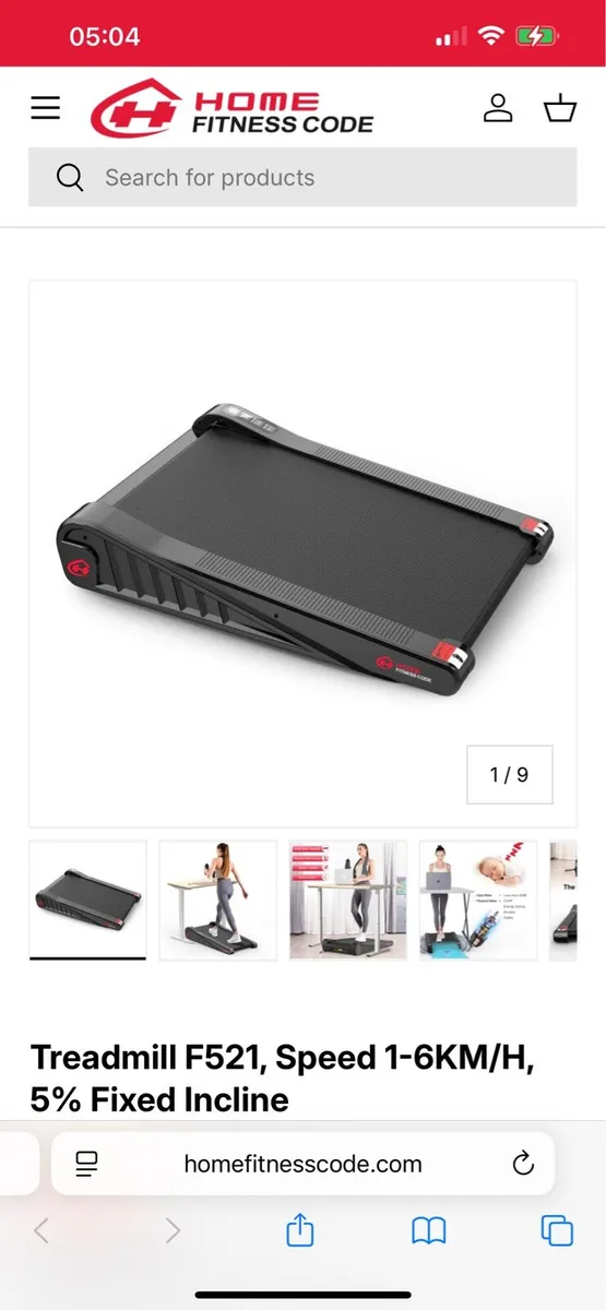 Home Fitness Walking Pad - Image 1