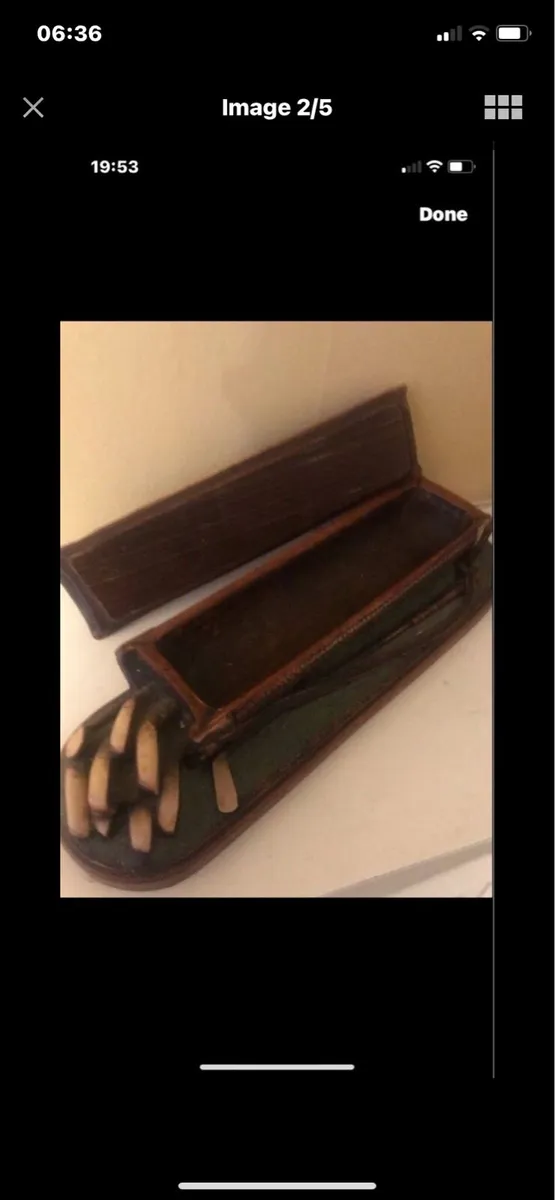 Golf Bag Trinket Box/ Pen Holder - Image 2