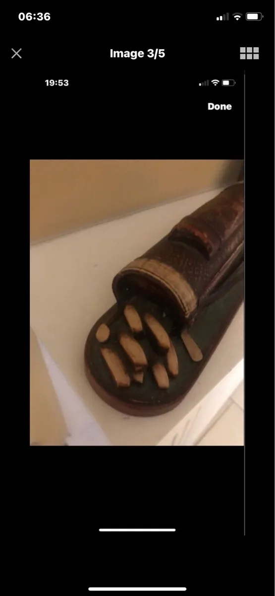 Golf Bag Trinket Box/ Pen Holder - Image 3