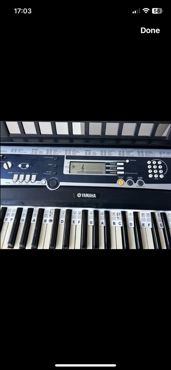 Yamaha Piano Keyboard - Image 4