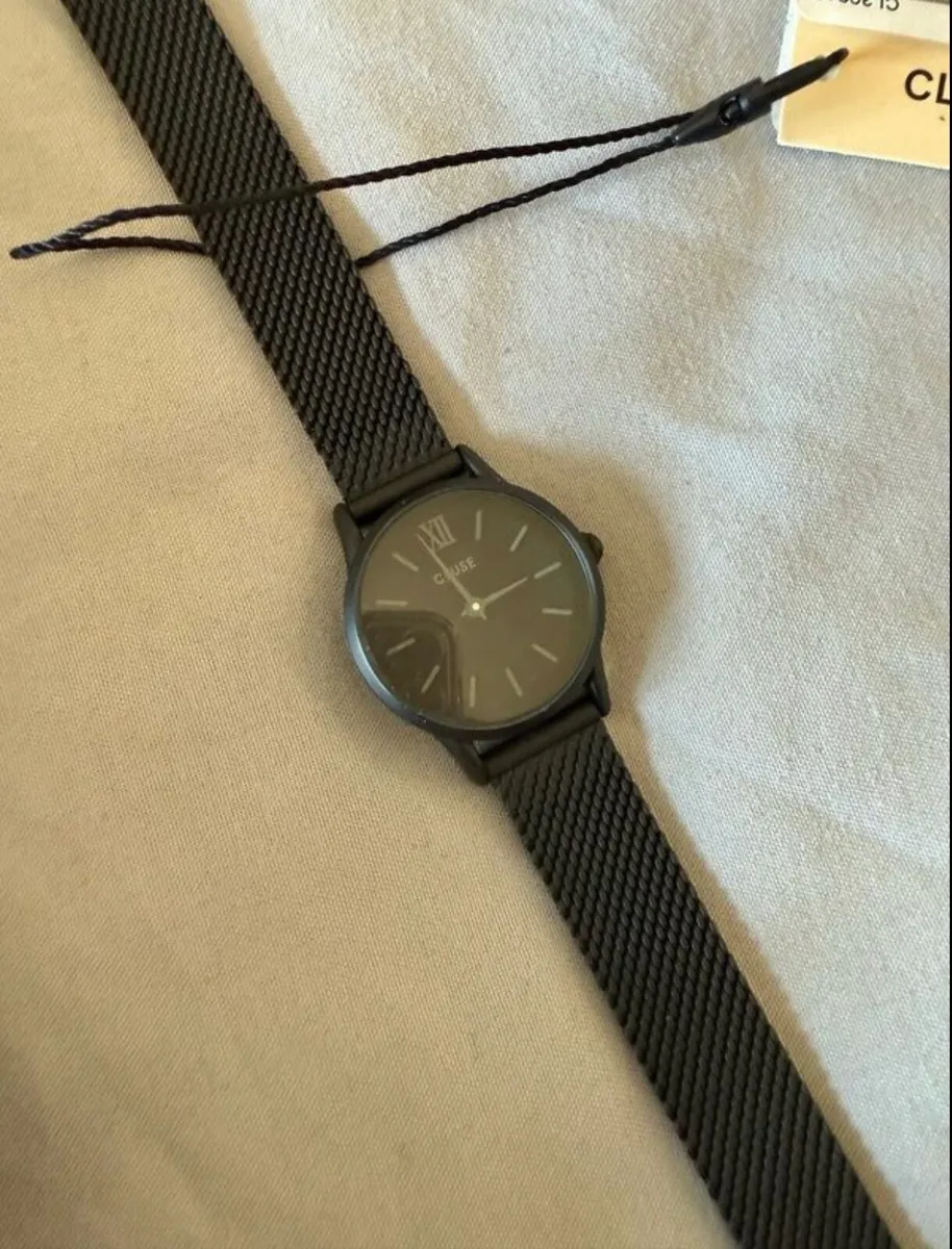 Brand new CLUSE watch, black and grey - Image 2