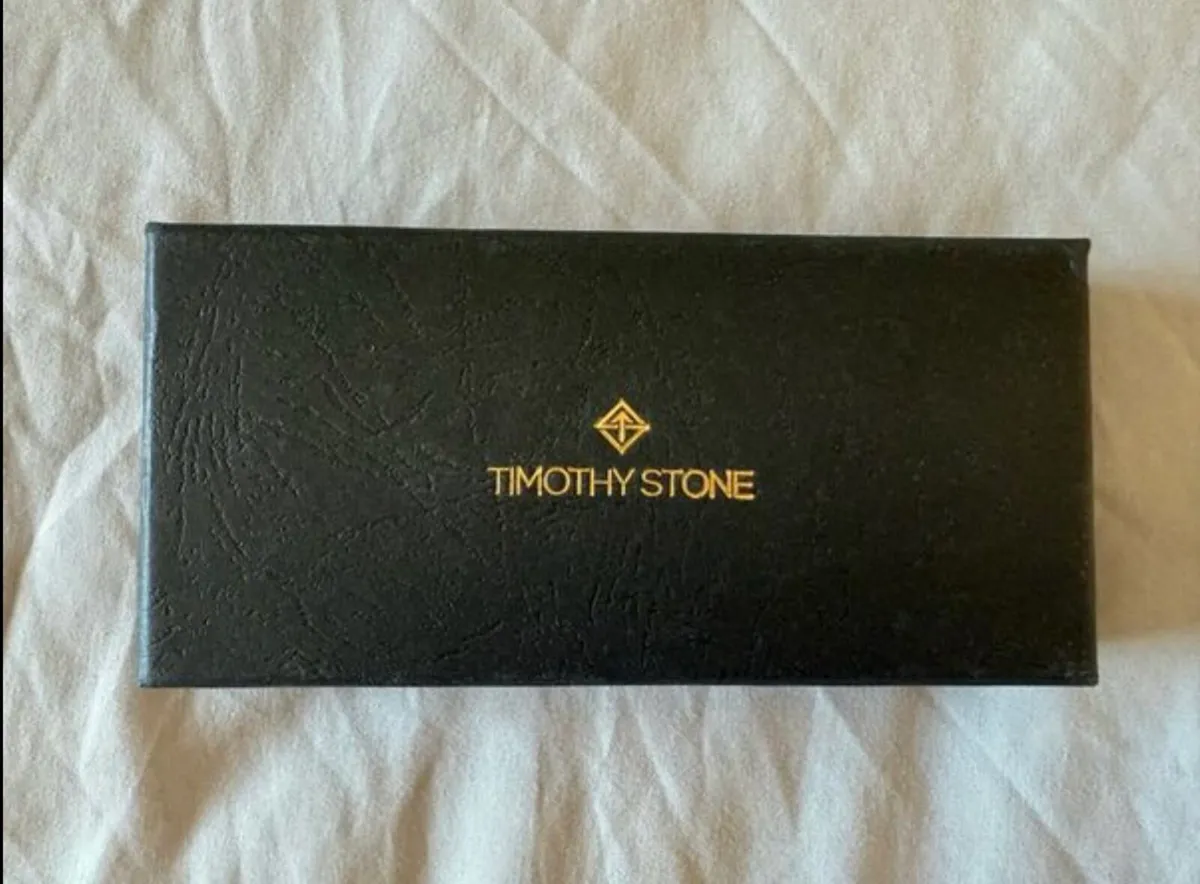 Brand new Timothy Stone watch, black, with box - Image 3