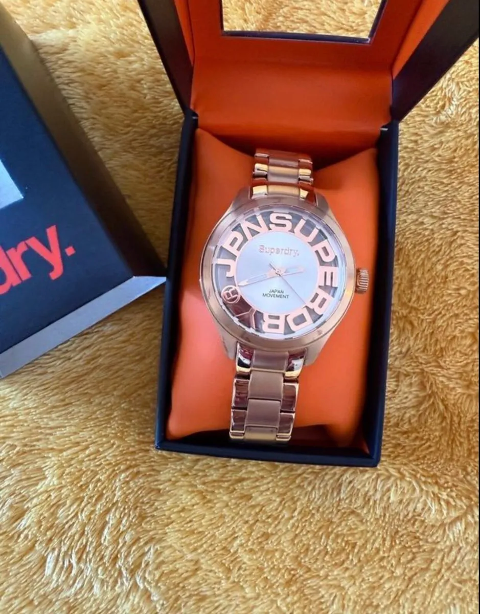Brand new Superdry unisex rose gold watch - Image 3