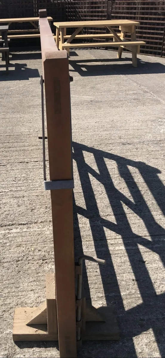 Field Gate- Nutgrove double gate Brown - Image 3