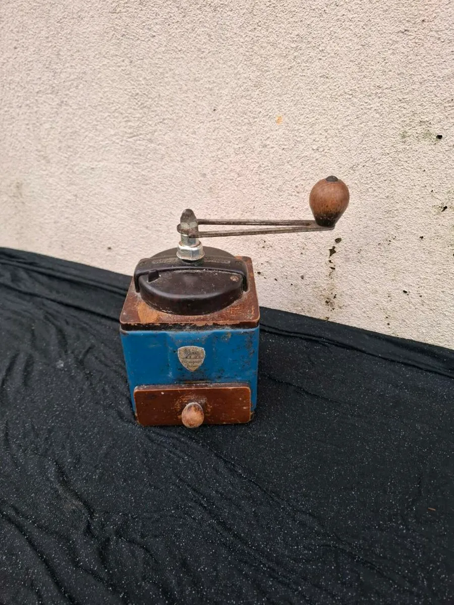 Peugeot antique coffee grinder postage possible - Image 1