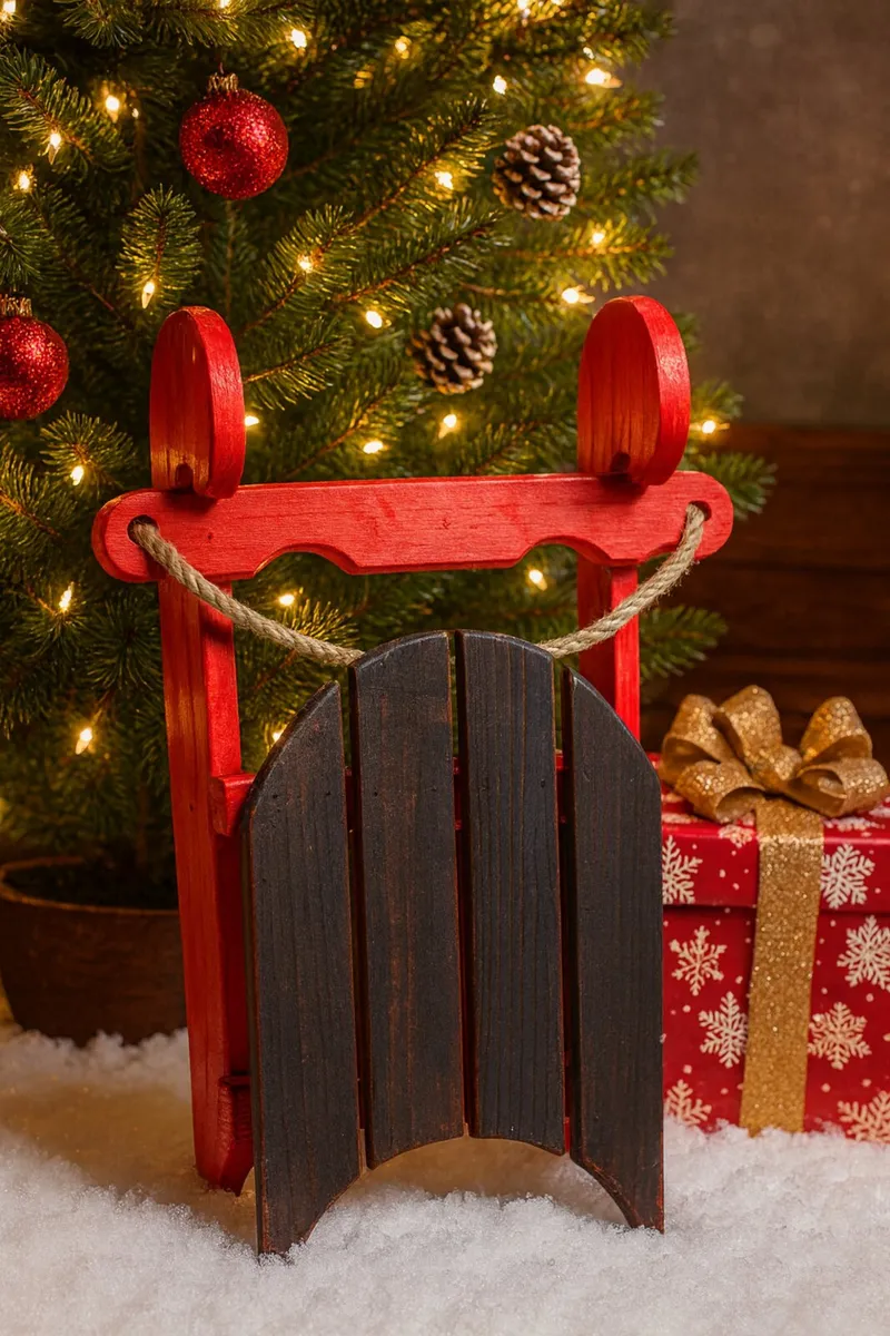 Christmas snow sled - Image 1