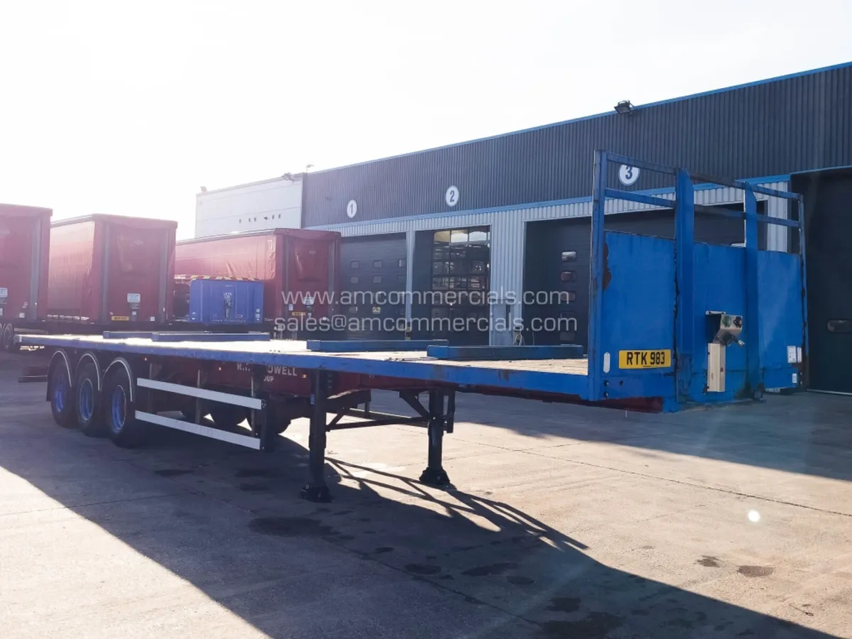 2008 SDC FLATBED TRI AXLE TRAILER - C264863 - Image 1