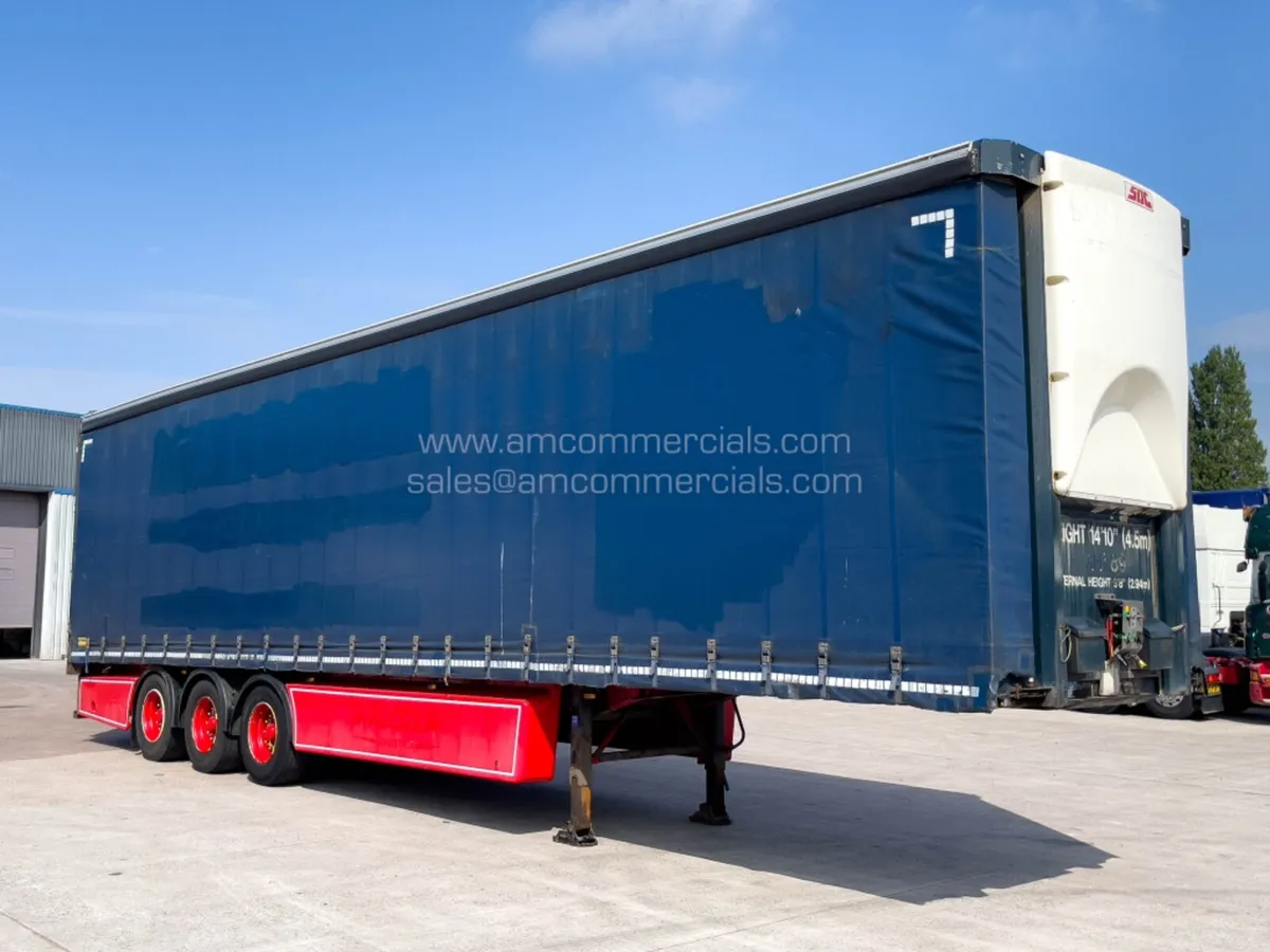 2012 SDC CURTAIN SIDE TRI AXLE TRAILER - C317309 - Image 1