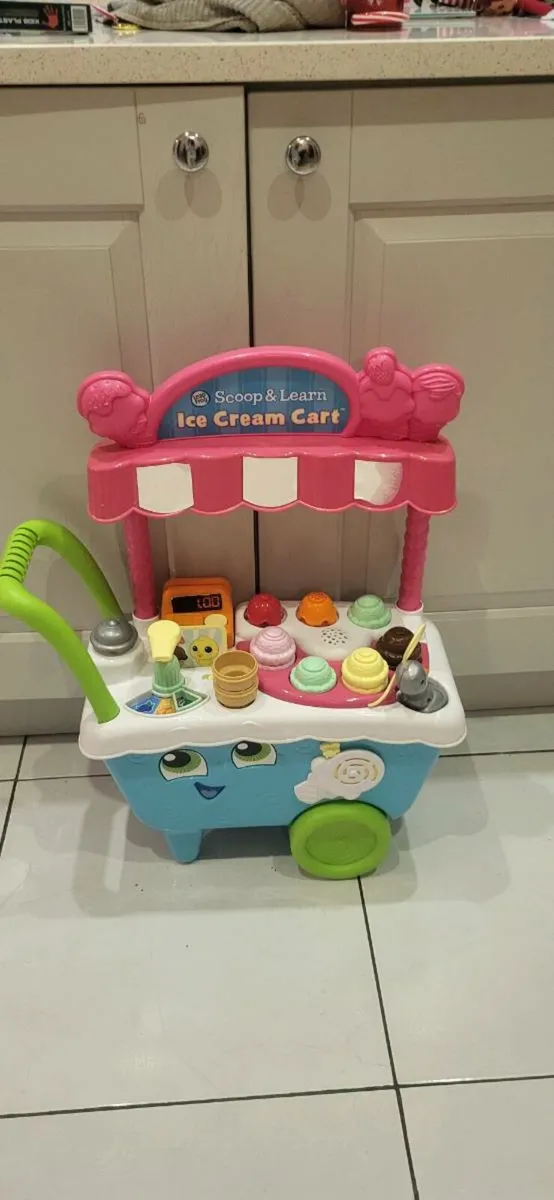 Leap Frog Scoop & Learn Ice Cream Cream - Image 1